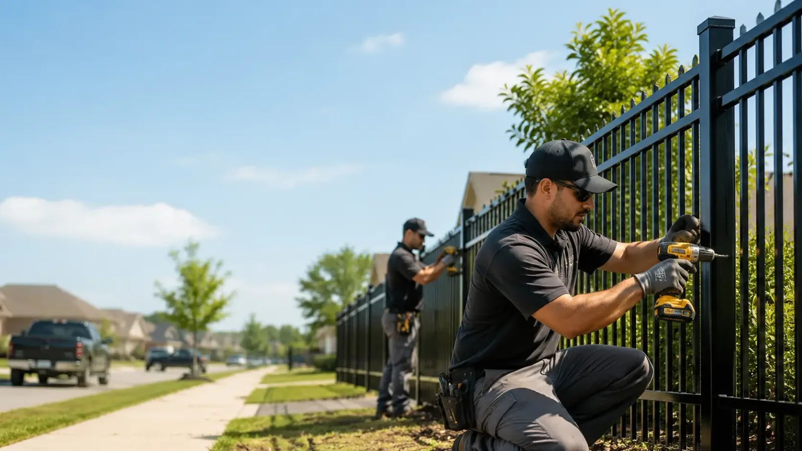 Metal Fence Installation in Sand Creek, MI